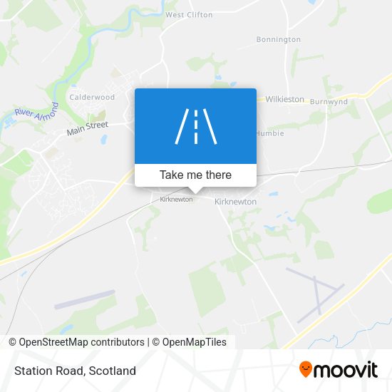 Station Road map