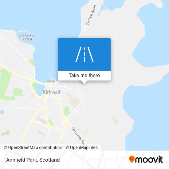 Annfield Park map