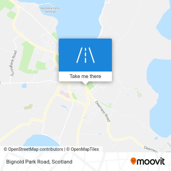 Bignold Park Road map