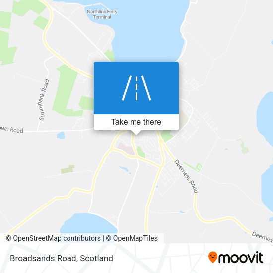 Broadsands Road map