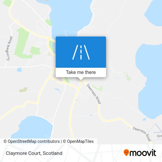 Claymore Court map