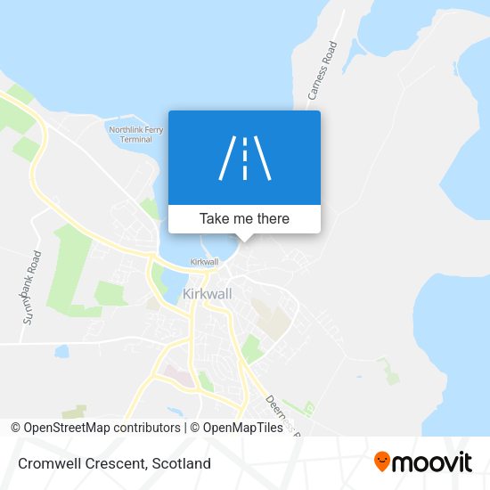 Cromwell Crescent map