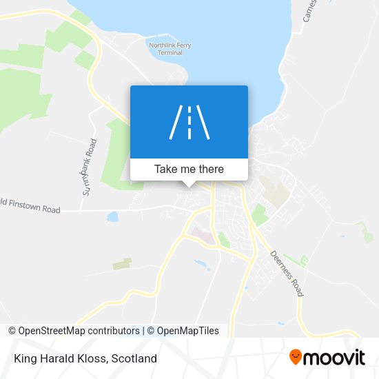 King Harald Kloss map