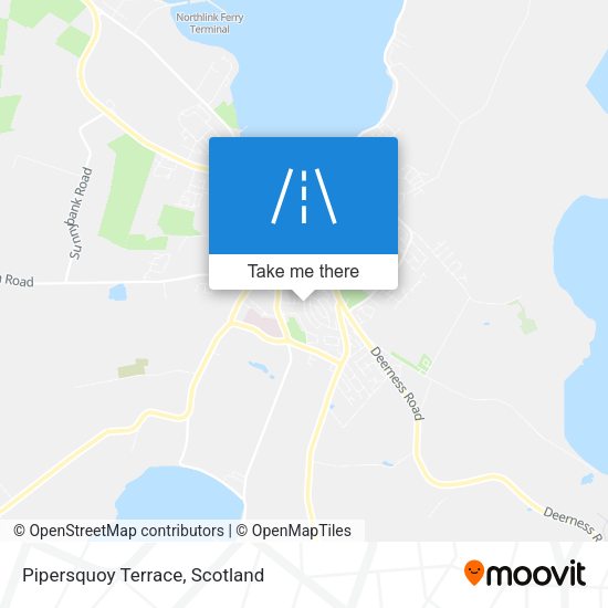 Pipersquoy Terrace map
