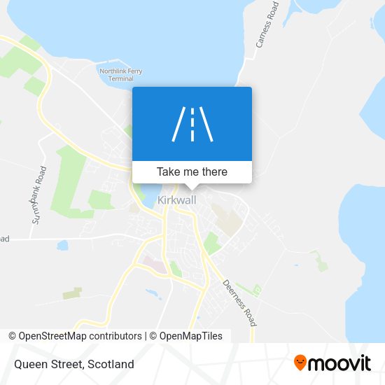 Queen Street map