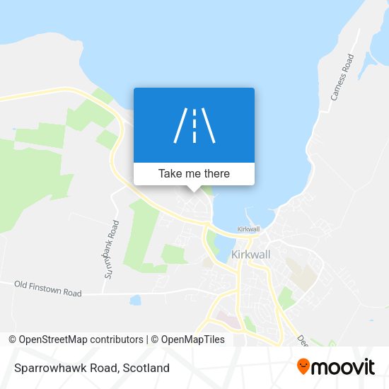 Sparrowhawk Road map