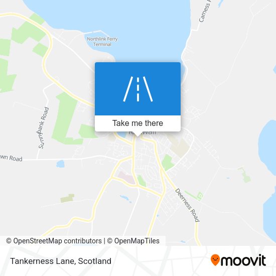 Tankerness Lane map