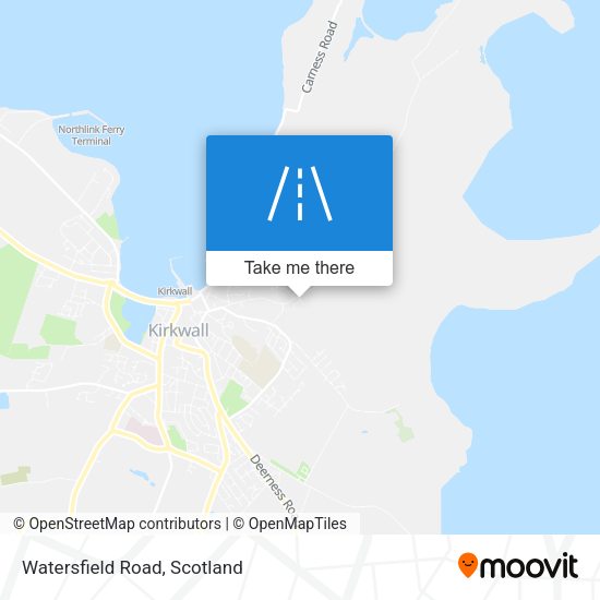 Watersfield Road map