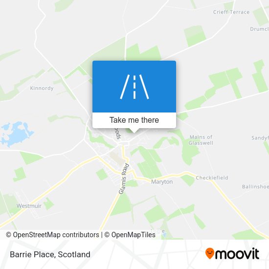 Barrie Place map