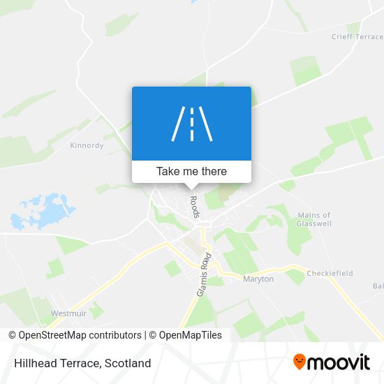 Hillhead Terrace map