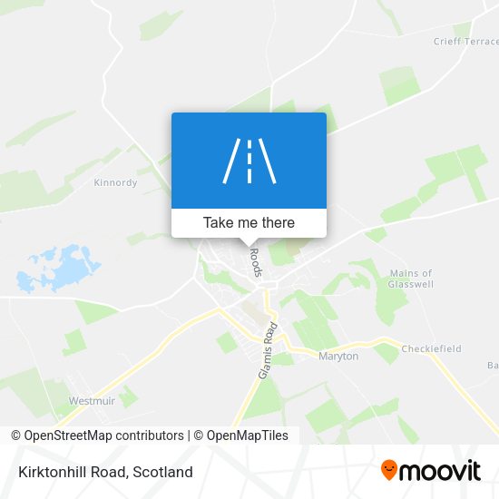 Kirktonhill Road map