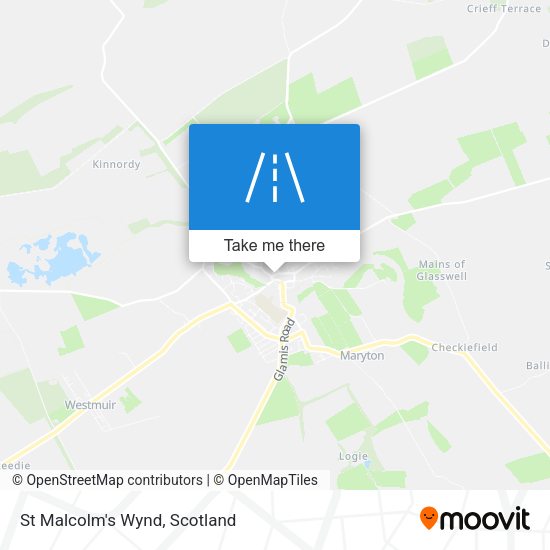 St Malcolm's Wynd map