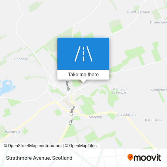 Strathmore Avenue map