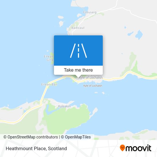 Heathmount Place map