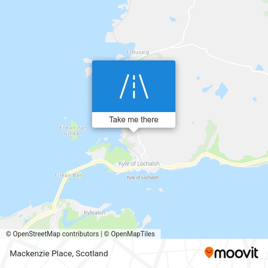 Mackenzie Place map