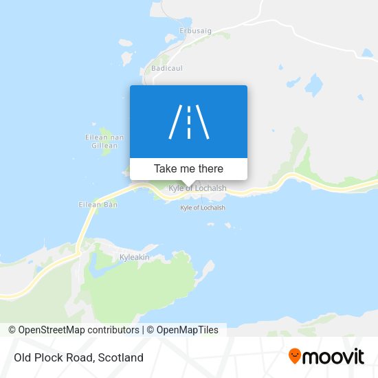 Old Plock Road map