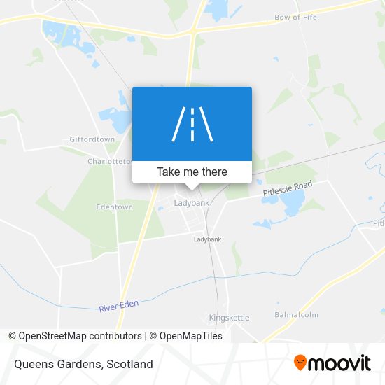 Queens Gardens map