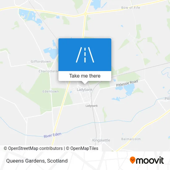 Queens Gardens map