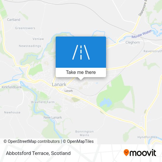 Abbotsford Terrace map