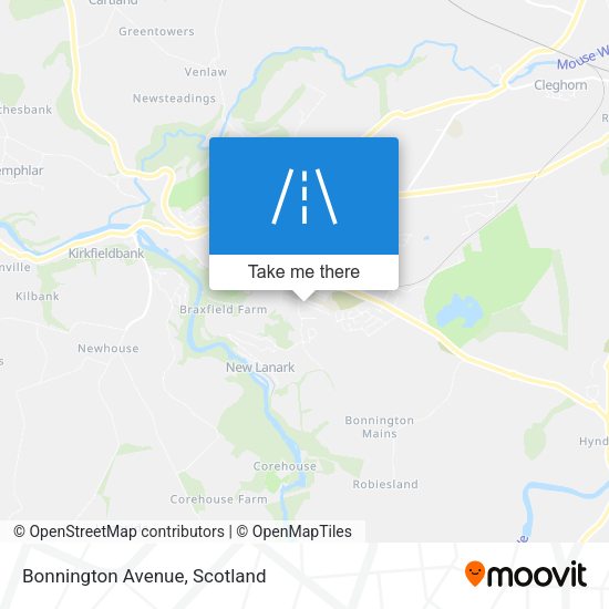 Bonnington Avenue map
