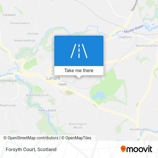 Forsyth Court map
