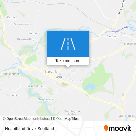 Hospitland Drive map