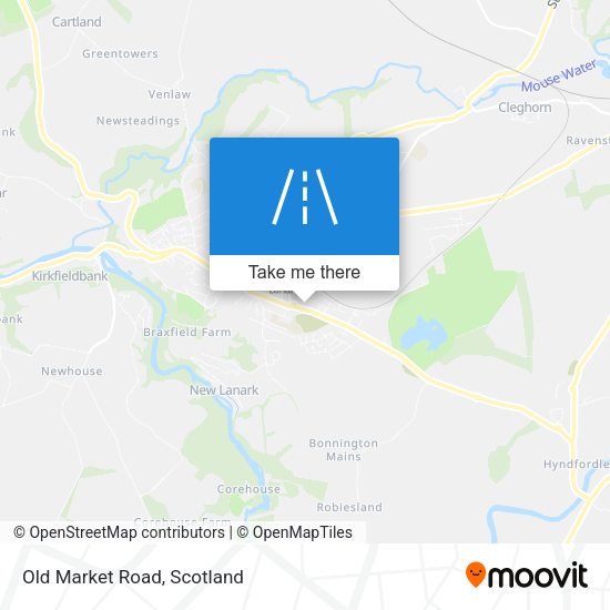 Old Market Road map