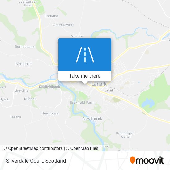 Silverdale Court map