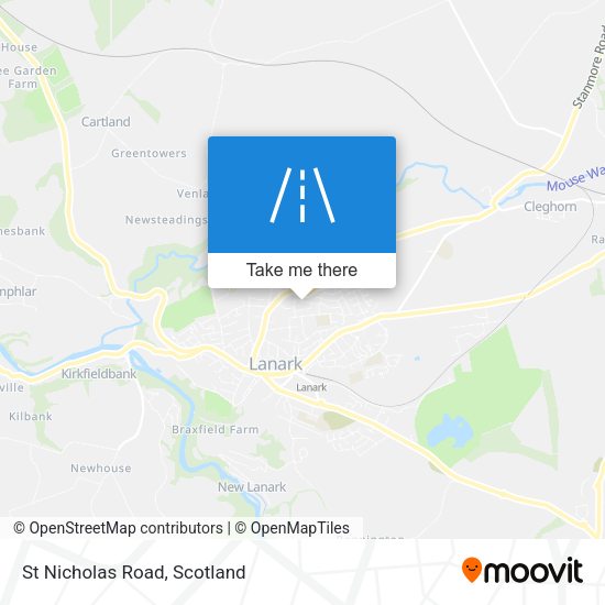 St Nicholas Road map