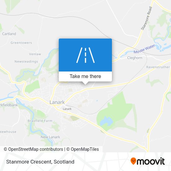 Stanmore Crescent map