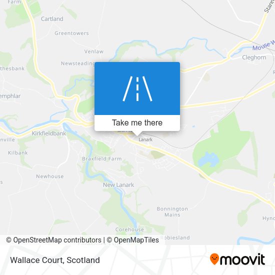 Wallace Court map