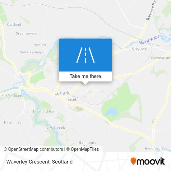 Waverley Crescent map