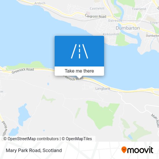 Mary Park Road map