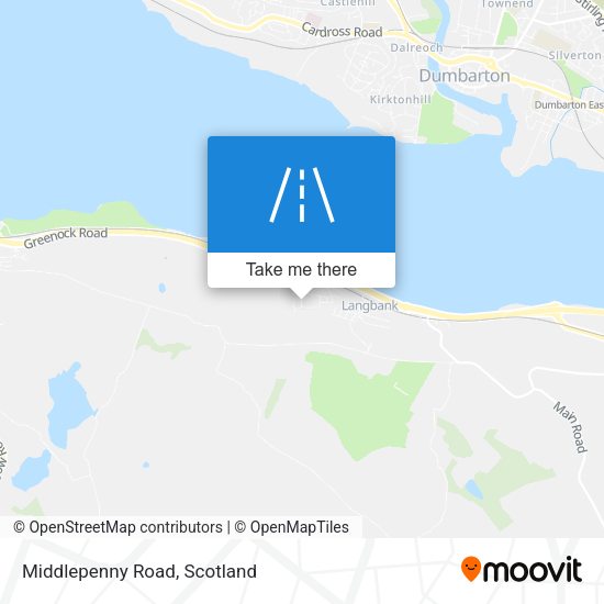 Middlepenny Road map