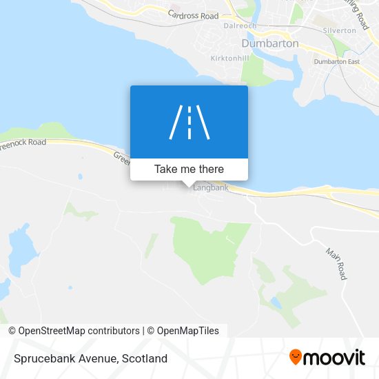 Sprucebank Avenue map