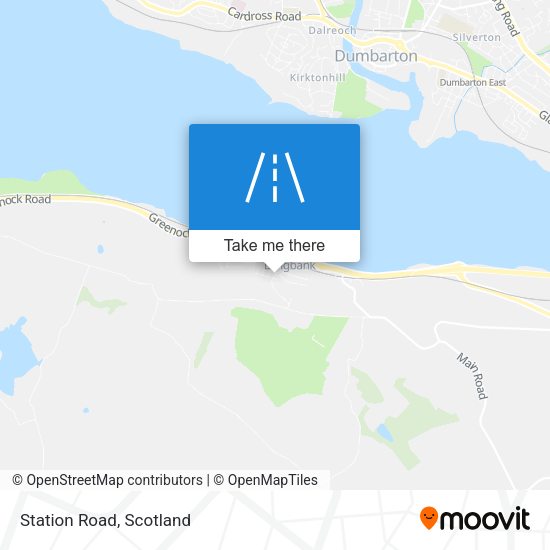 Station Road map