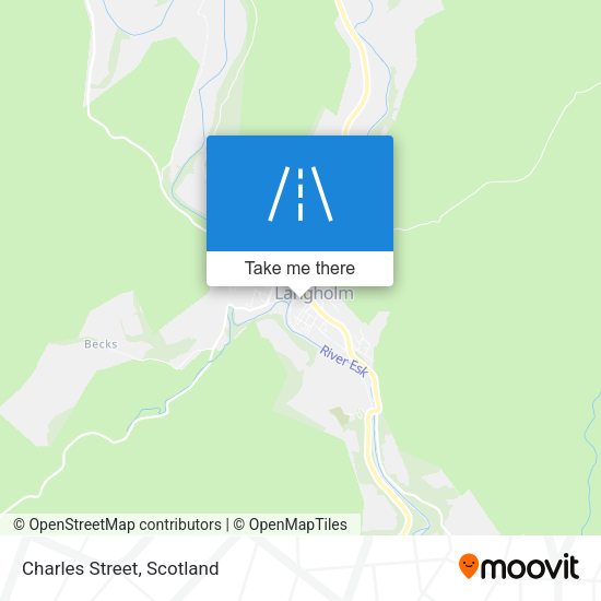 Charles Street map