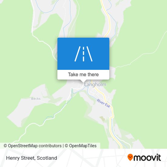 Henry Street map