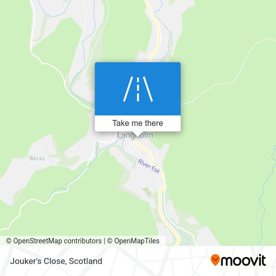 Jouker's Close map