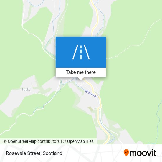 Rosevale Street map