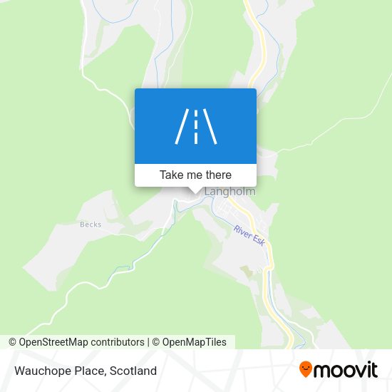 Wauchope Place map