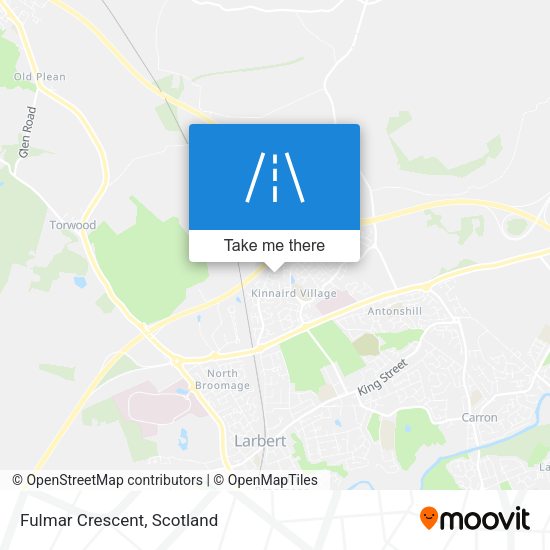 Fulmar Crescent map