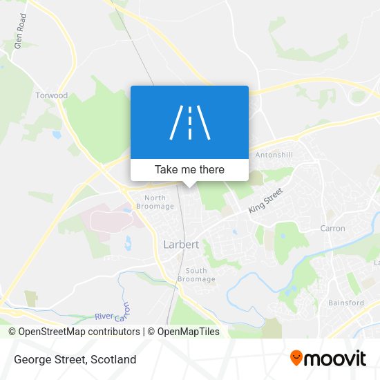 George Street map