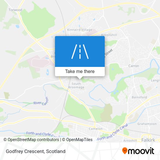 Godfrey Crescent map