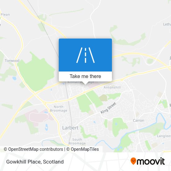 Gowkhill Place map