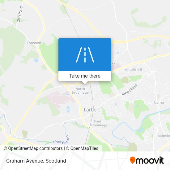 Graham Avenue map