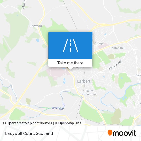 Ladywell Court map