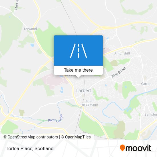Torlea Place map