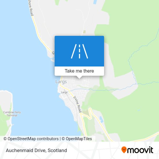 Auchenmaid Drive map