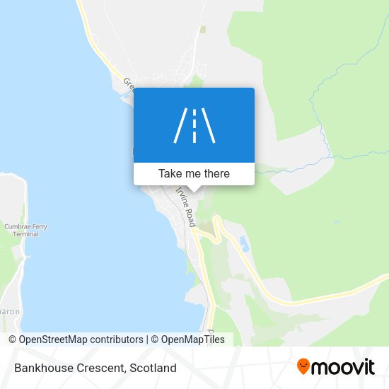 Bankhouse Crescent map